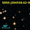 SDSS J204558.62-005832.3