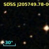 SDSS J205749.78-001818.3