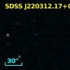 SDSS J220312.17+001547.5