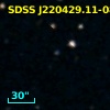 SDSS J220429.11-084850.5