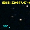 SDSS J220547.47+003306.7