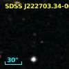 SDSS J222703.34-000946.3