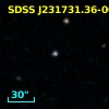SDSS J231731.36-001605.0