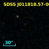 SDSS J011818.57-001110.9