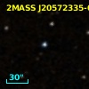 2MASS J20572335-0626118