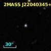 2MASS J22040345+1225083