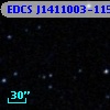 EDCS J1411003-1150377