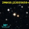 2MASS J22035659+6559410