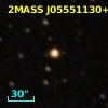 2MASS J05551130+6623195