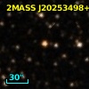 2MASS J20253498+2811393