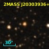 2MASS J20303936+2548186