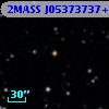 2MASS J05373737+1642591