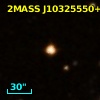 2MASS J10325550+1251303