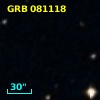 GRB 081118