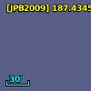 [JPB2009] 187.4345531+7.9850109