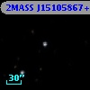2MASS J15105867+5732304