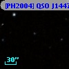 [PH2004] QSO J1447+5824 abs 2.818