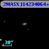 2MASX J14234064+6237036