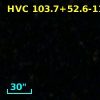 HVC 103.7+52.6-112