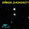 2MASX J14242427+5953008