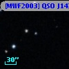 [MWF2003] QSO J1426+6025 abs 2.7698