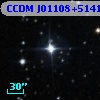CCDM J01108+5141AB
