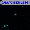 2MASX J13381116+6458041
