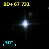 BD+67   731