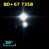 BD+67   735B
