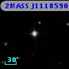 2MASS J11185906+6438363