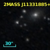 2MASS J11331885+6622217