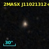 2MASX J11021312+6610023