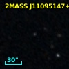 2MASS J11095147+6454427