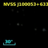 NVSS J100053+633732