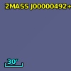 2MASS J00000492+0050079