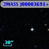 2MASS J00003691+0041318