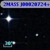 2MASS J00020724+0028025