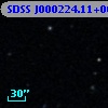 SDSS J000224.11+003124.1