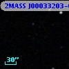 2MASS J00033203-0044375