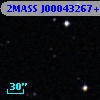 2MASS J00043267+0046222