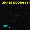 2MASS J00060512+0001402