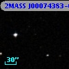 2MASS J00074383-0030554