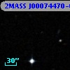 2MASS J00074470-0026546