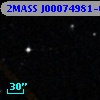 2MASS J00074981-0019087