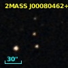 2MASS J00080462+0014338