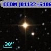 CCDM J01132+5106AB