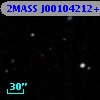 2MASS J00104212+0004035