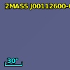 2MASS J00112600-0114183