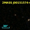 2MASS J00151574+0012422