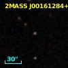 2MASS J00161284+0013163